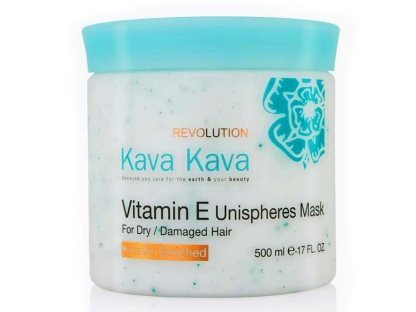 Kava Kava קווה קווה - מסכה קרטין אורגנית ויטמין E לשיער יבש 500 מ