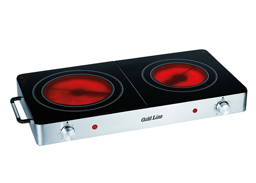 כירה חשמלית קרמית כפולה 3000W דגם ATL-802
