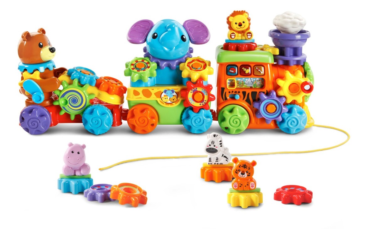 רכבת גלגלי השיניים והחיות - ויטק  vtech
