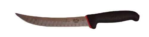 סכין בשר חריצים Dual Grip, להב צר 20 ס