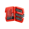 סט כלים נטענים 20V - פטישון + מברגת אימפקט + 2 סוללות 2Ah + ארגז טכנאים + סוללת 4Ah + סט ביטים + ערכת כלי עבודה ידניים + מתאם סוללות Worx H/TO205