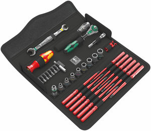 סט 35 כלים לתחזוקה KK W 1 מקט 05135926001 WERA
