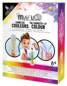 מיני מעבדת הכימיה של הצבעים - 6 פעילויות