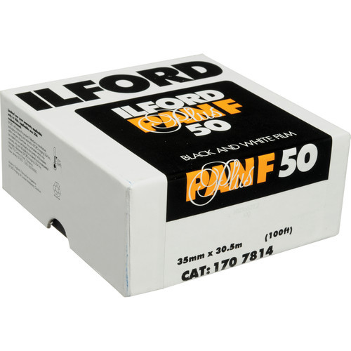 Ilford Pan F plus Bulk Length Film 35mm - סרט צילום