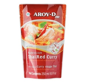 רוטב קארי אדום 250 מ"ל AROY-D