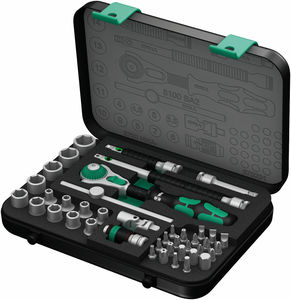 סט רטצ'ט מהיר 8100SA 2 Zyklop מרובע "1/4 42 חלקים מקט 05003533001 WERA