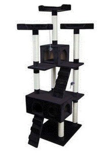 מתקן גירוד ענק 5 קומות 185 ס''מ (בחר צבע) Cat Tree