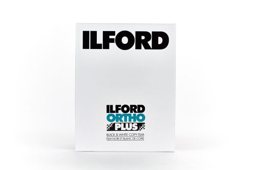 Ilford Ortho Plus sheet film - גיליונות סרט צילום