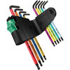 סט מפתחות TORX L קצה כדורי צבעוני מקט 05073599001 WERA