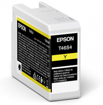 Epson UltraChrome Yellow Ink Cartridge (25mL) for P700 - דיו צהוב למדפסת