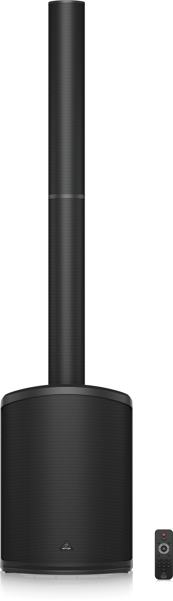 סט קולונה מוגברת 200W סאב "8 + 4 יחידות עליוניות נגן USB/SD/BT