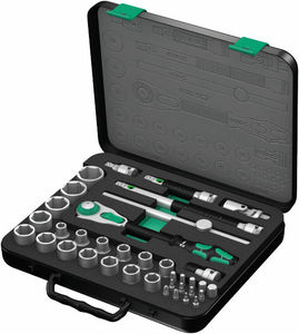 סט רטצ'ט מהיר 8100SC 2 Zyklop מוביל "1/2 37 חלקים מקט 05003645001 WERA