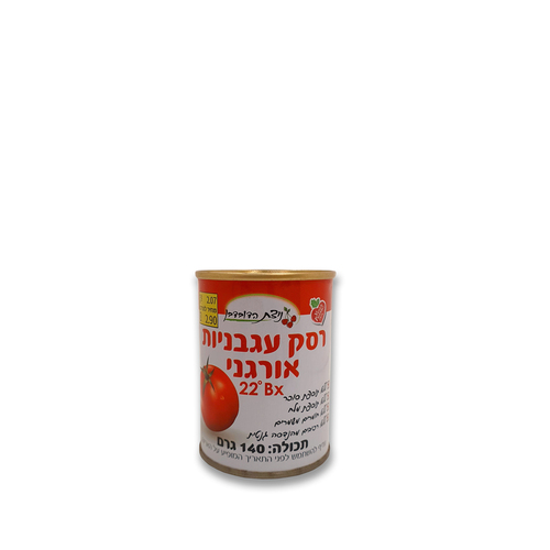 רסק עגבניות אורגני -  140 גרם