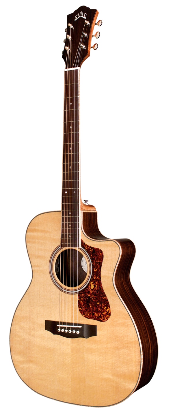 גיטרה אקוסטית מוגברת Guild OM-250CE