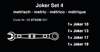 סט Joker מפתחות פתוח/רינג רטצ'ט 4 חלקים מקט 05073290001 WERA