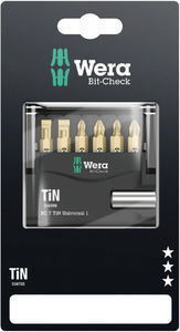 סט 7 ביטים TiN 7 אוניברסלי 1SB מקט 05073537001 WERA