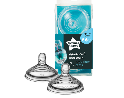 פטמה לבקבוק אנטי קוליק זרימה איטית Tommee tippee