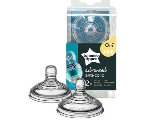 פטמה לבקבוק אנטי קוליק זרימה משתנה Tommee tippee