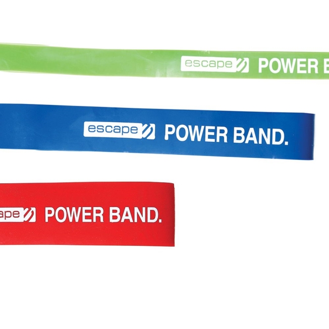 גומיית Power Band התנגדות קשה, צבע אדום wbands Energym Sport