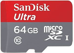 כרטיס זכרון SanDisk Ultra Micro SDXC 64GB
