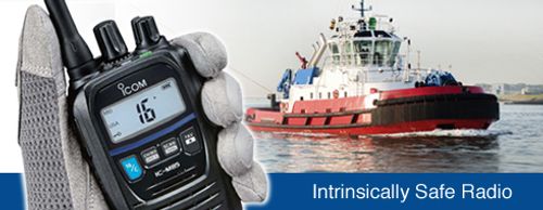 מכשיר קשר ימי מקצועי IC-M85UL