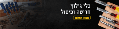 כלי גילוף חריטה ופיסול