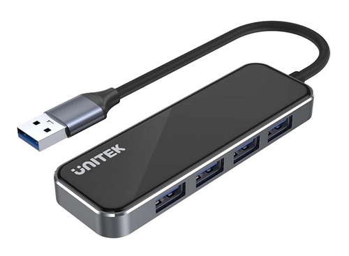 מפצל uHUB Q4 Exquisite 4 Ports USB 3.0 Hub H1109A