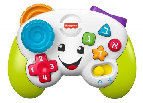 שלט משחק אורקולי דובר עברית ללימוד צבעים, מספרים וצורות