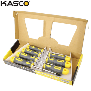סט 7 מברגי TORX קומפורט KASCO CR-V