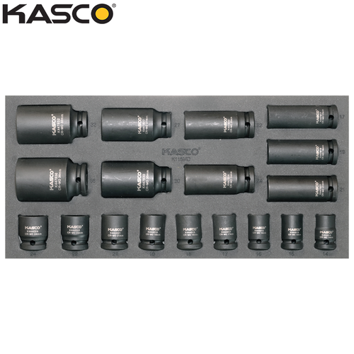 סט בוקסות שחורות “1/2 מודולרי - 19 יח‘ בסט KASCO