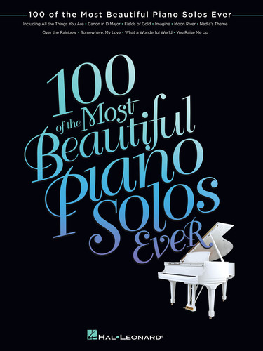 ספר תווים 100 of the Most Beautiful Piano Solos Ever