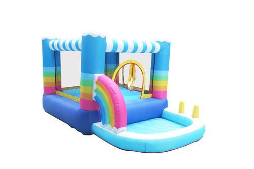 מתקן מתנפח לילדים קשת + בריכה דגם JUMPER ISRAEL 62112