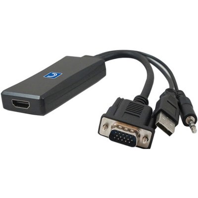 מתאם Protec DM154 - VGA to HDMI