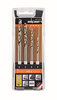 סט 4 מקדחים לעץ קנה משושה Profi Holz ATM4 חיבור "1/4 3-6 מ"מ מקט 603002100 Alpen