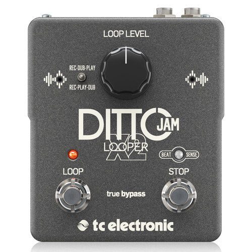 פדאל לופר לגיטרה Tc Electronic Ditto Jam X2 Looper