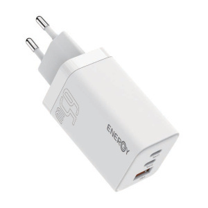 מטען בית ENERGY Premium 2C+1QC PD65W with C to C 1.5M cable 