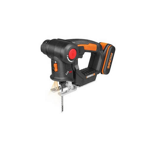 מסור אנכי/חרב עם סוללה ומטען דגם WX550