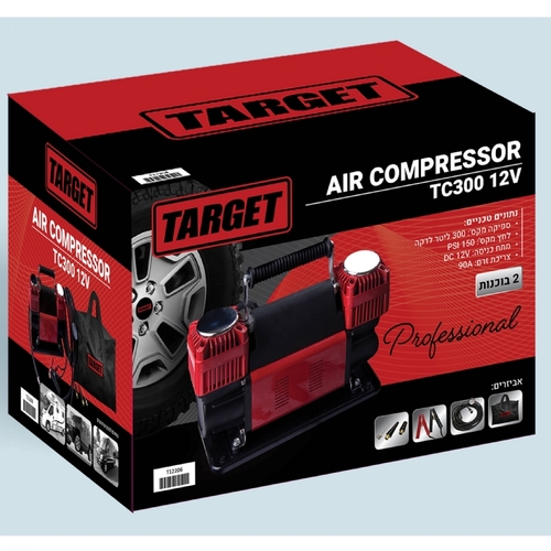 מדחס 12V דגם TARGET TC300