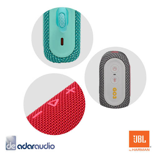 רמקול נייד אלחוטי JBL GO 3