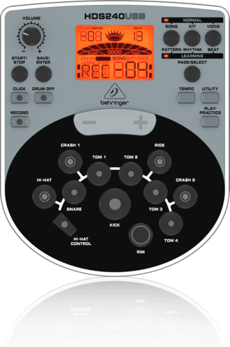 סט תופים אלקטרוני BEHRINGER XD80USB