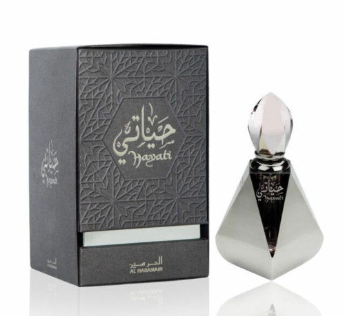 בושם שמן יוניסקס אלחרמין AL HARAMAIN HAYATI 12 ML PARFUM OIL