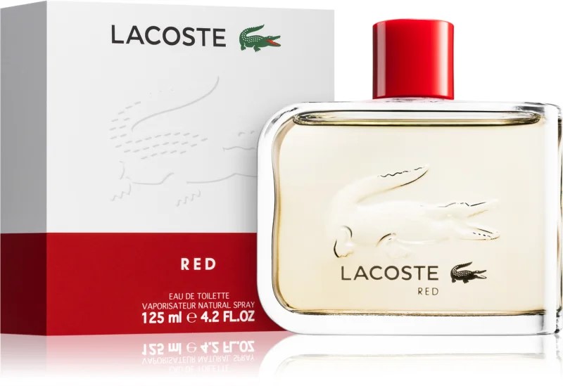 בושם לגבר לקוסט LACOSTE RED 125 ML E.D.T