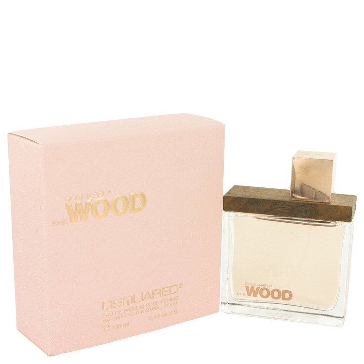 בושם לאישה דיסקווארד DSQUARED2 SHE WOOD 100 ML E.D.P