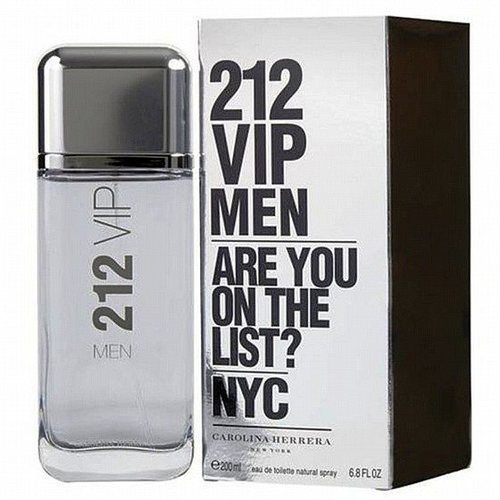 בושם לגבר 200 מ״ל קרולינה הררה CAROLINA HERRERA 212 VIP  E.D.T