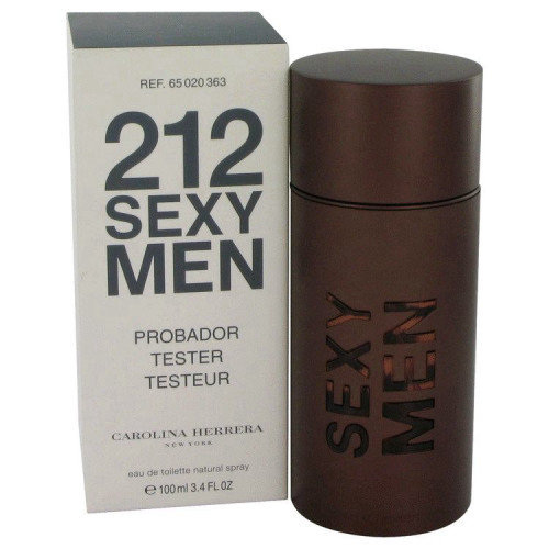 בושם לגבר קרולינה הררה טסטר CAROLINA HERRERA 212 SEXY MEN 100 ML E.D.T TESTER