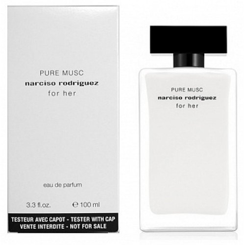 בושם לאישה נרסיסו רודריגז טסטר NARCISO RODRIGUEZ PURE MUSC 100 ML E.D.P TESTER
