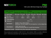 פנס מקצועי נטען 1000 לומן NEXTORCH P60