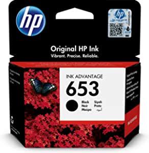ראש דיו מקורי שחור HP 653 3YM75AE