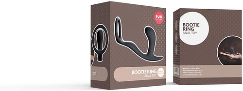 פלאג אנאלי משולב טבעת לחיזוק זקפה Fun Factory - Bootie Ring 
