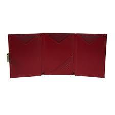 EXENTRI ארנק הקונספט הטוב בעולם ארנק עור דגם RED 
